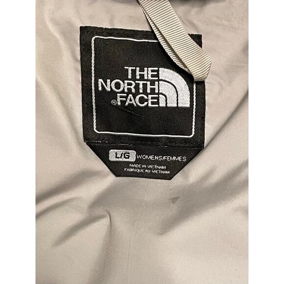 North Face Baby Blue 550 Goose Down Y2K Puffer Jacket size Large - Picture 7 of 16